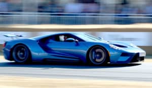 Ford GT40 Speed Panning Blur