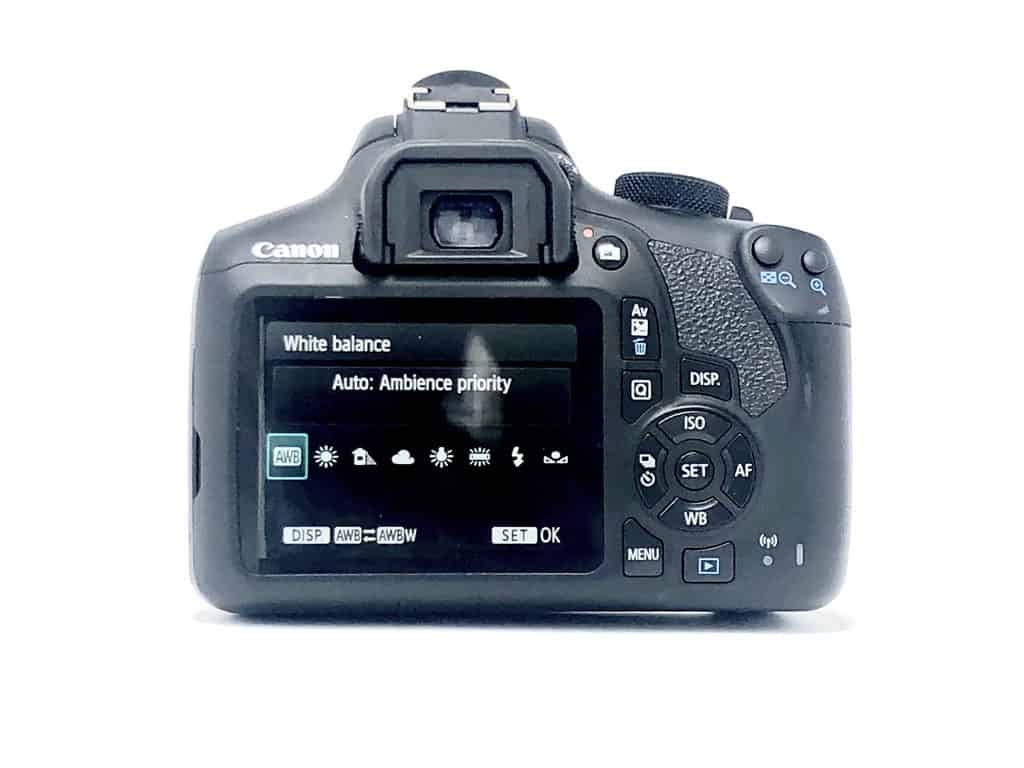 Set Auto White Balance on a Canon EOS Camera