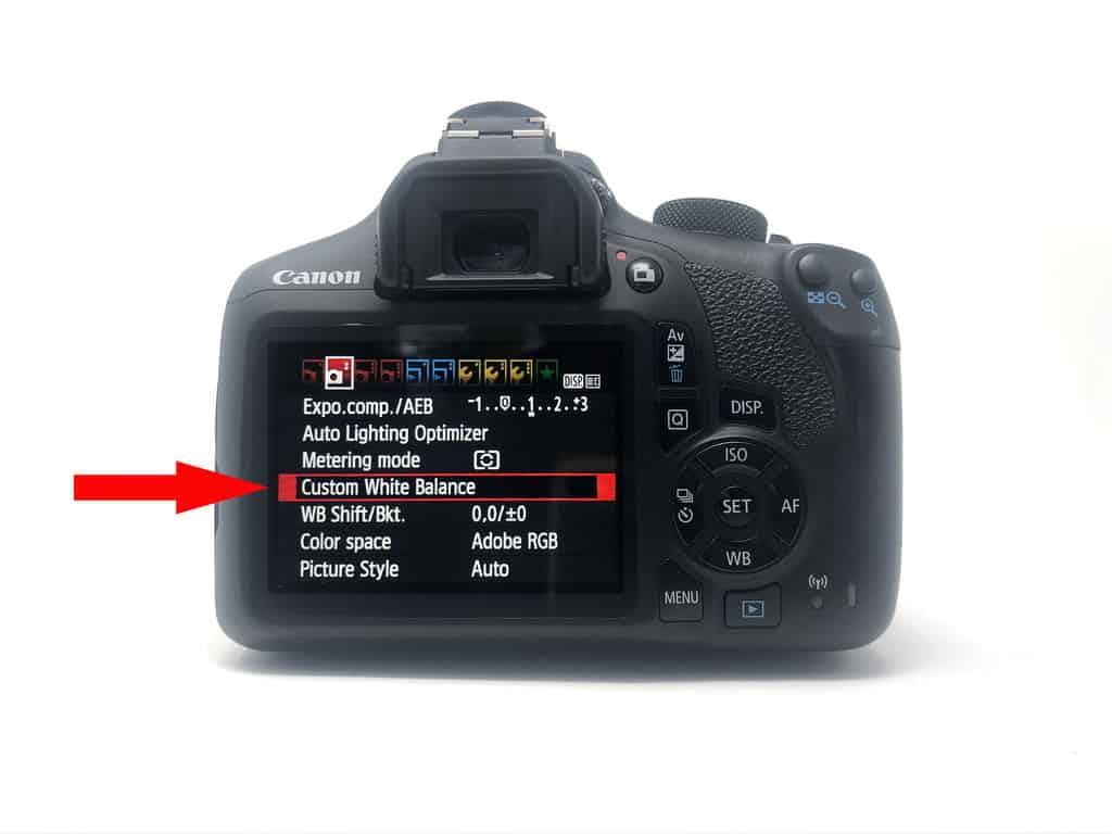 What is White Balance in Digital Photography? Setting a custom white balance on a DSLR camera.