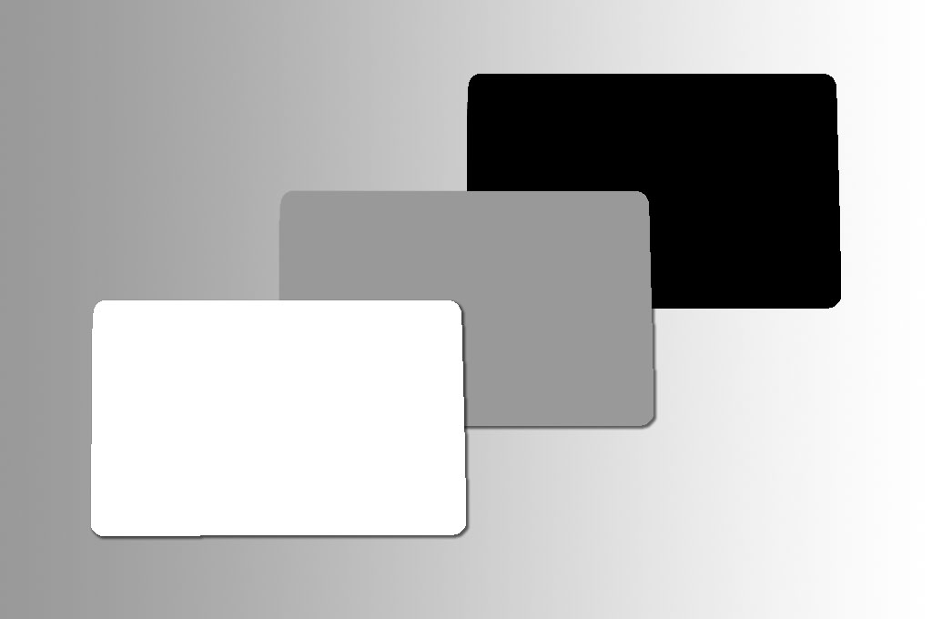 How to Use a Grey Card in Photography. Grey card credit cards.