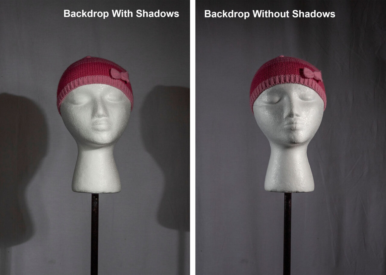 What is the Backdrop Light in Photography? How to eliminate backdrop shadows.