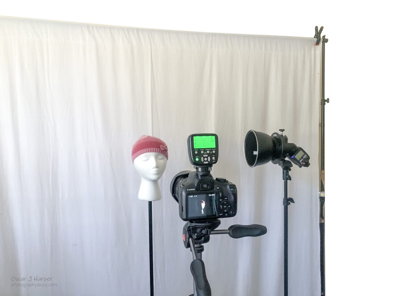 What is Split Lighting in Portrait Photography? Typical studio set up.