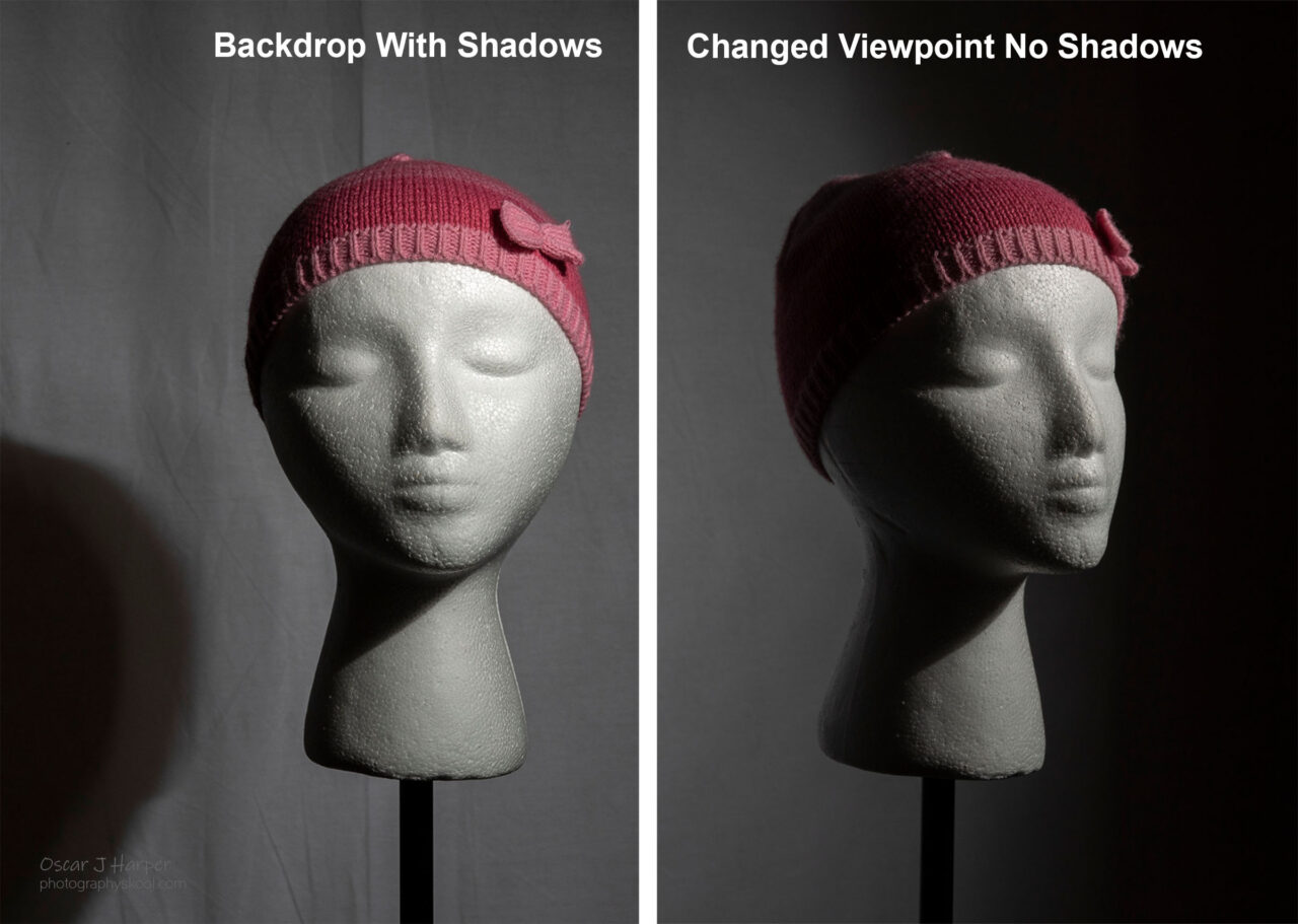 How to Avoid Shadows in Indoor Photography? Change viewpoint to eliminate shadows.